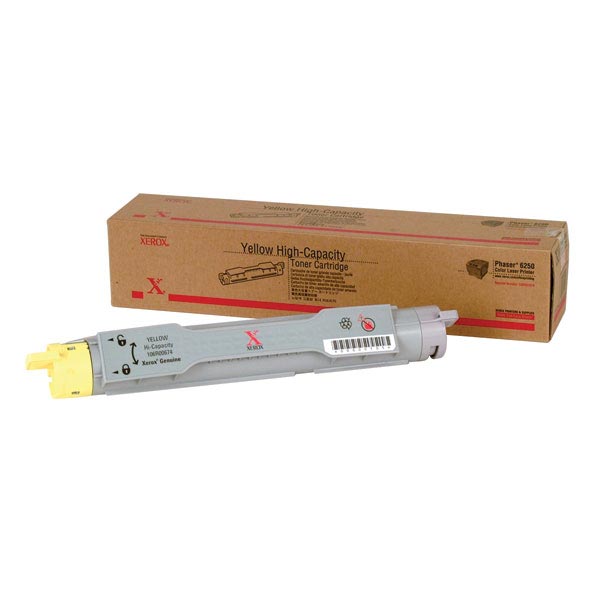 Xerox Xerox 106R00674 High Capacity Yellow Toner Cartridge (8000 Yield) Xerox 106R00674