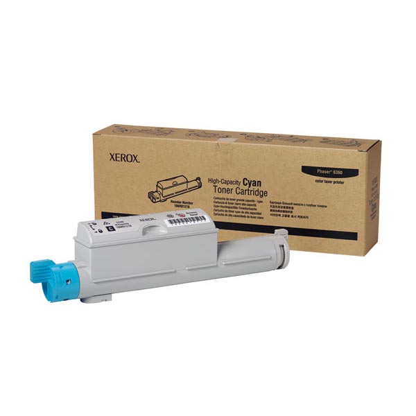 Xerox Xerox 106R01218 High Capacity Cyan Toner Cartridge (12000 Yield) Xerox 106R01218