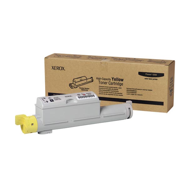 Xerox Xerox 106R01220 High Capacity Yellow Toner Cartridge (12000 Yield) Xerox 106R01220