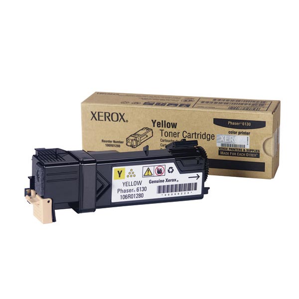 Xerox Xerox 106R01280 Yellow Toner Cartridge (1900 Yield) Xerox 106R01280