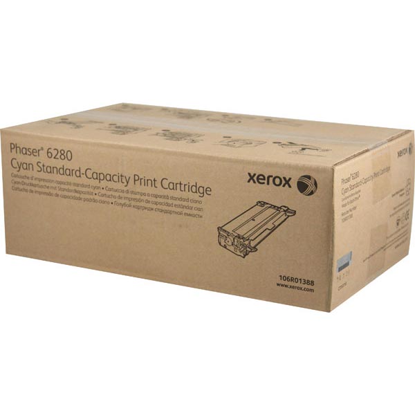 Xerox Xerox 106R01388 Cyan Toner Cartridge (2200 Yield) Xerox 106R01388