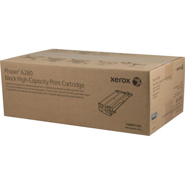 Xerox Xerox 106R01395 High Capacity Black Toner Cartridge (7000 Yield) Xerox 106R01395