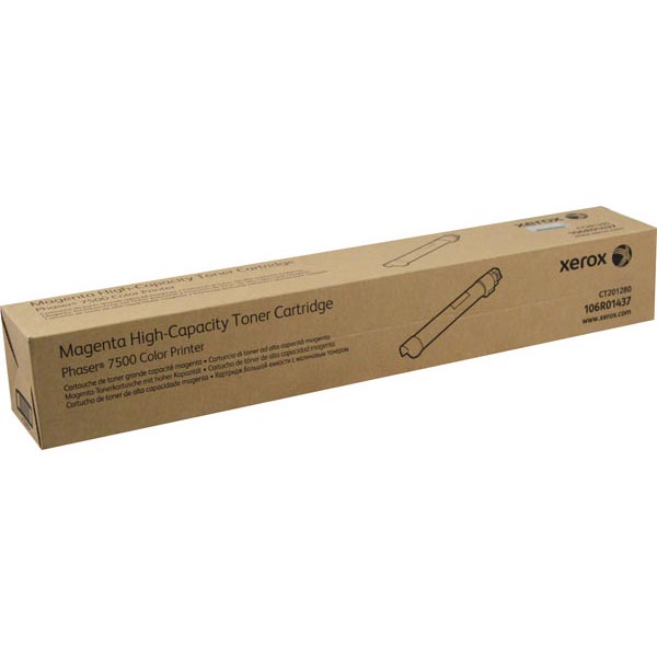 Xerox Xerox 106R01437 High Capacity Magenta Toner Cartridge (17800 Yield) Xerox 106R01437