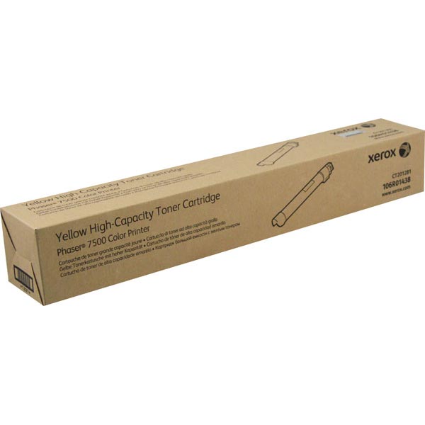 Xerox Xerox 106R01438 High Capacity Yellow Toner Cartridge (17800 Yield) Xerox 106R01438