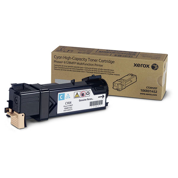 Xerox Xerox 106R01452 Cyan Toner Cartridge (2500 Yield) Xerox 106R01452