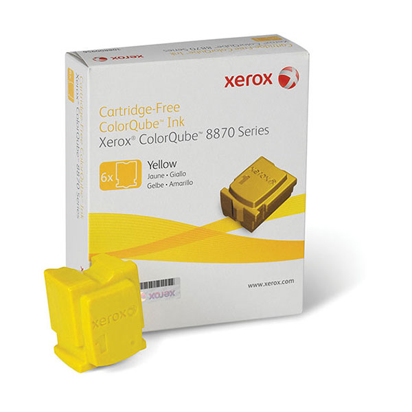 Xerox Xerox 108R00952 Yellow Solid Ink (6 Sticks/Box) (Total Box Yield 17300) Xerox 108R00952