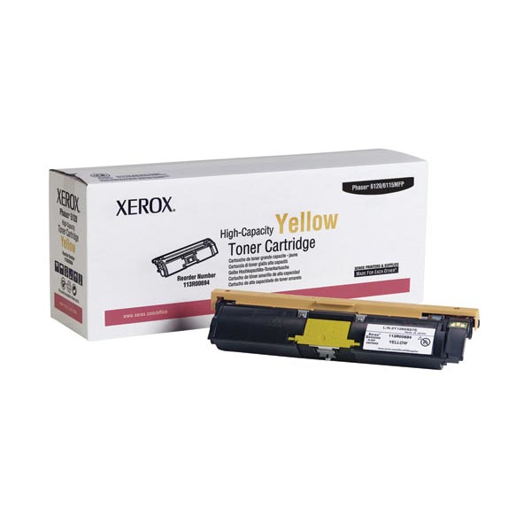 Xerox Xerox 113R00694 High Capacity Yellow Toner Cartridge (4500 Yield) Xerox 113R00694