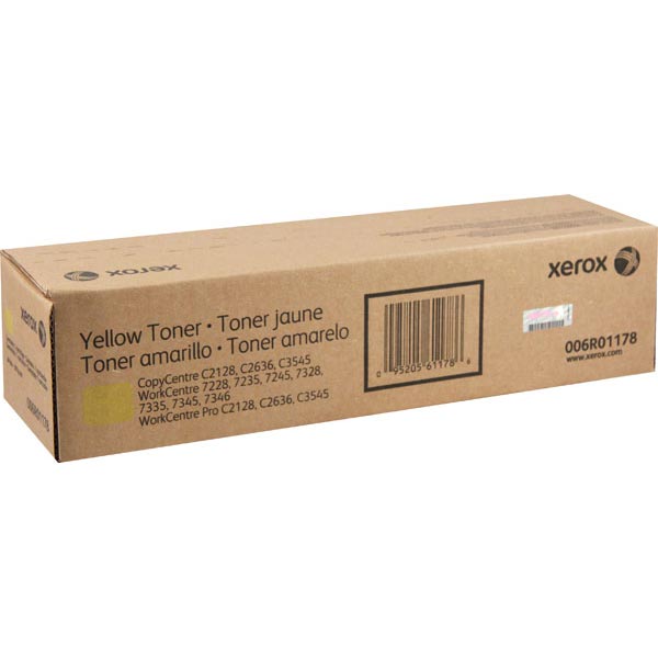 Xerox Xerox 006R01178 Yellow Toner Cartridge (16000 Yield) Xerox 006R01178