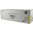 Canon Canon 1066B001AA (GPR-20) Yellow Toner Cartridge (36000 Yield)