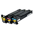 Konica Minolta Konica A06VJ33 Minolta High Capacity C/M/Y Toner Cartridge Kit (Includes 1 Each of OEM# A06V233 A06V333 A06V433) (3 x 12000 Yield)