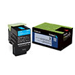 Lexmark Lexmark 70C1HC0 (701HC) High Yield Cyan Return Program Toner Cartridge (3000 Yield)