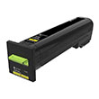 Lexmark Lexmark 72K0X40 Extra High Yield Yellow Toner Cartridge (22000 Yield)