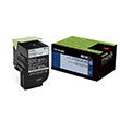 Lexmark Lexmark 80C10K0 (801K) Black Return Program Toner Cartridge (1000 Yield)