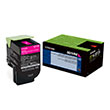 Lexmark Lexmark 80C1HM0 (801HM) High Yield Magenta Return Program Toner Cartridge (3000 Yield)