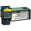 Lexmark Lexmark C540H1YG High Yield Yellow Return Program Toner Cartridge (2000 Yield)