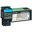 Lexmark Lexmark C544X1CG Extra High Yield Cyan Return Program Toner Cartridge (4000 Yield)