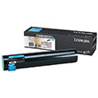 Lexmark Lexmark C930H2CG High Yield Cyan Toner Cartridge (24000 Yield)