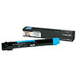Lexmark Lexmark C950X2CG High Yield Cyan Toner Cartridge (22000 Yield)