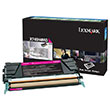 Lexmark Lexmark X748H4MG High Yield Magenta Return Program Toner Cartridge for US Government (10000 Yield) (For Use in Model X748) (TAA Compliant Version of X748H1MG)