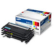 Samsung Samsung CLT-P407C C/M/Y/K Toner Combo Pack (1500 Yield Black/3 x 1000 Yield Color)