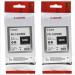 Canon Pfi102MBK  2 X  Matte Black Ink Tank 0894B001AA  PACK OFF 2 