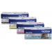 Brother Brother TN223BK, TN223C, TN223M, TN223Y  Black, Cyan, Magenta and Yellow Toner Cartridge Set