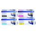 Brother TN310BK. TN310C. TN310M. TN310Y OEM Toner Cartridge Set