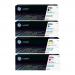 HP Genuine  410x Set CF410X, CF411X, CF412X, CF413X TONER SET BCYM