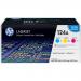 HP 124A CE257A Cyan/Magenta/Yellow Original LaserJet Toner Cartridges 3 pack