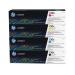 HP 130A Toner Set CF350A, CF351A, CF352A,CF353A  Black, Cyan, Yellow, Magenta Set