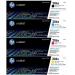 Hewlett Packard HP 206X High Yield Toner Cartridge Set W2110X, W2111X, W2112X, W2113X (Black, Cyan, Magenta, Yellow)