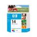 HP No. 14 Tri-Color Ink Cartridge  C5010DN