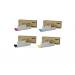 Xerox 106R01218, 106R01219, 106R01220, 106R01221  PHASER 6360 BCYM Sealed HIGH YIELD TONER SET